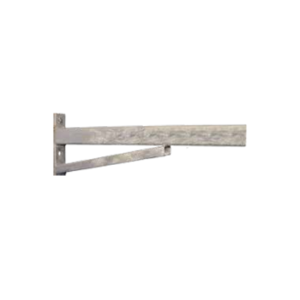 780mm Braced Cantilever - Galvanised Steel (Set of 2) - Image 1