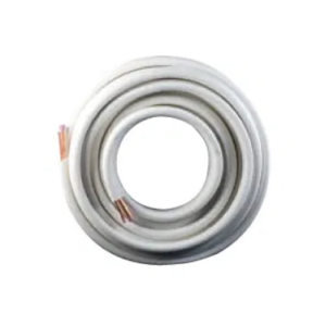 INSULATED PAIRED COPPER PIPE 9.5 x 22.20mm (3/8 x 7/8) 20 Meters length - Shipping Included - Image 1