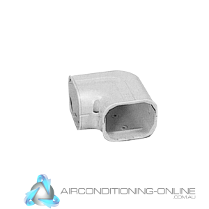 Wall Hung Duct Elbow 80mm - Image 1
