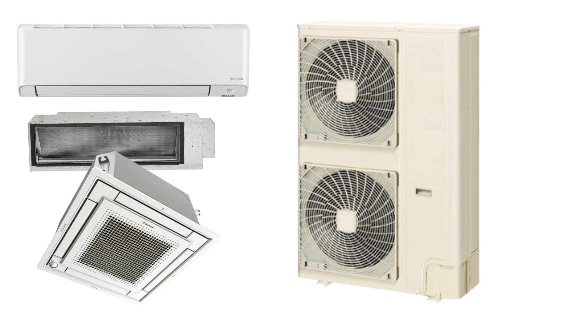 Daikin Split Ducted Casette Multis