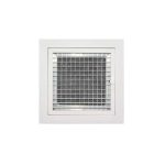 Hinged Eggcrate Grille With Filter 600mm X 400mm