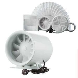 Blauberg Inline Axial Fan 150mm KIT