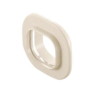 Wall Penetration Cap 75mm Plastic Trunking