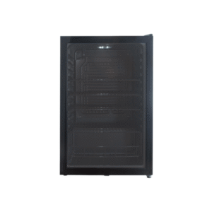 TECO TBF115GBAH 115L Glass Door Black Bar Fridge