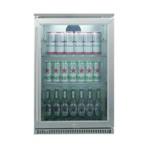 TECO TBF118ALFSAH 118L Single Door Alfresco Stainless Steel Bar Fridge