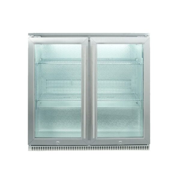 TECO-TBF190ALFSAH-190L-Double-Door-Alfresco-Stainless-Steel-Bar-Fridge-1 TECO TBF190ALFSAH 190L Double Door Alfresco Stainless Steel Bar Fridge