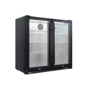 TECO TBF210BBABAH 210L Double Door Backbar Bar Fridge
